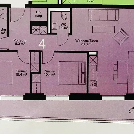 3,5 Direkt An Ski- Und Bikepiste Apartment